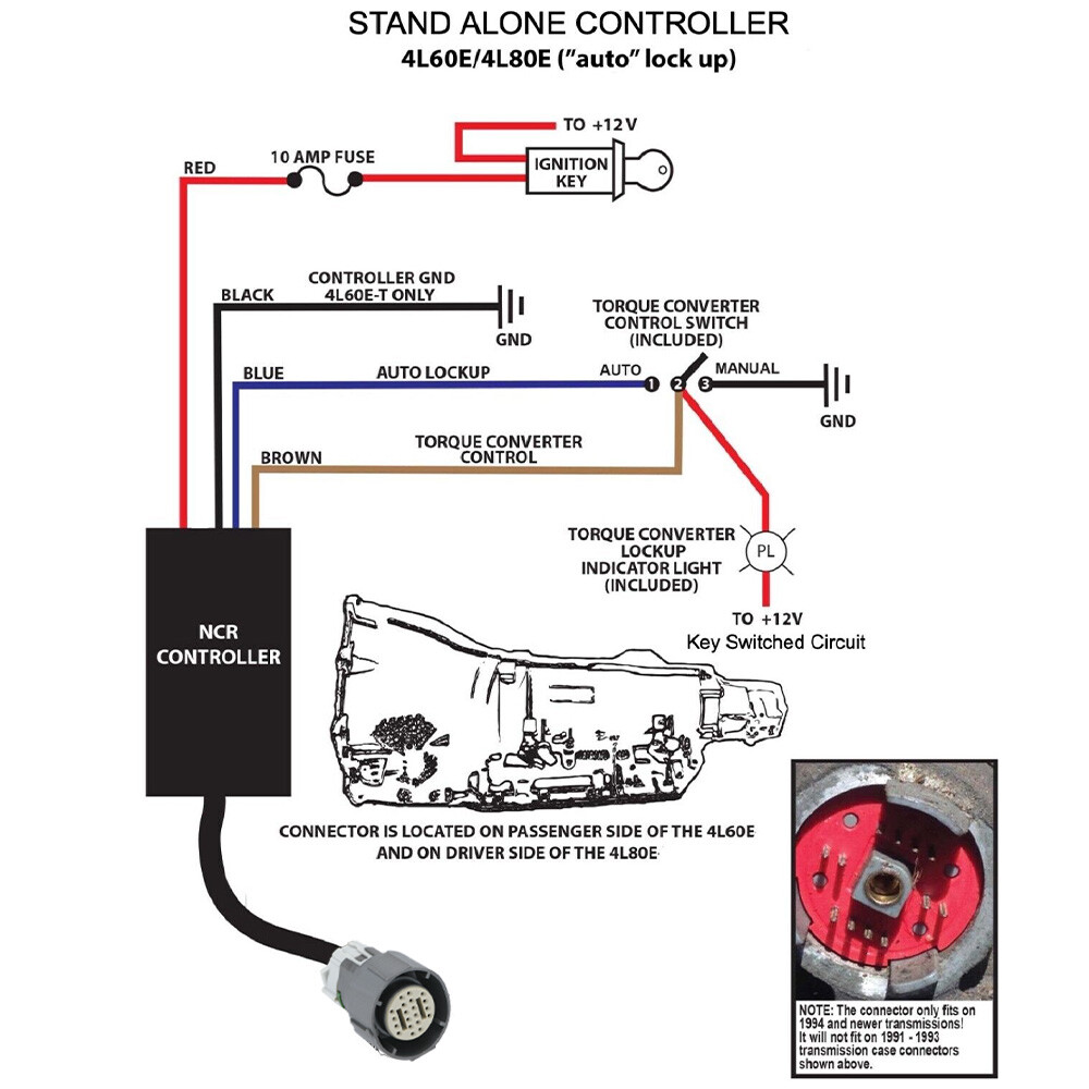 4L60E No Computer Needed Stand Alone Controller Manual Shifter Microcontroller