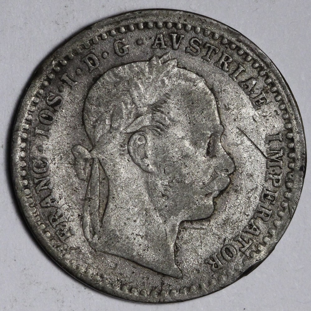 1868 Austria 10 Kreuzer E392 T