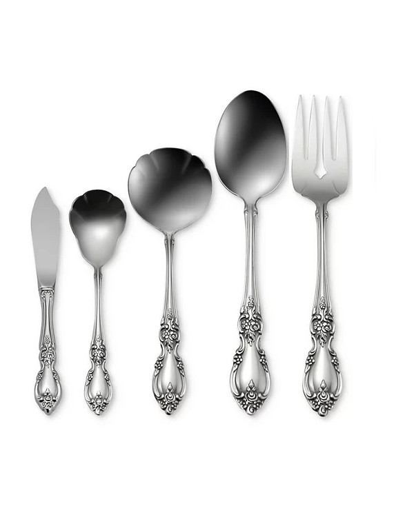 Oneida Louisiana 5 Piece Hostess Serving Flatware Set
