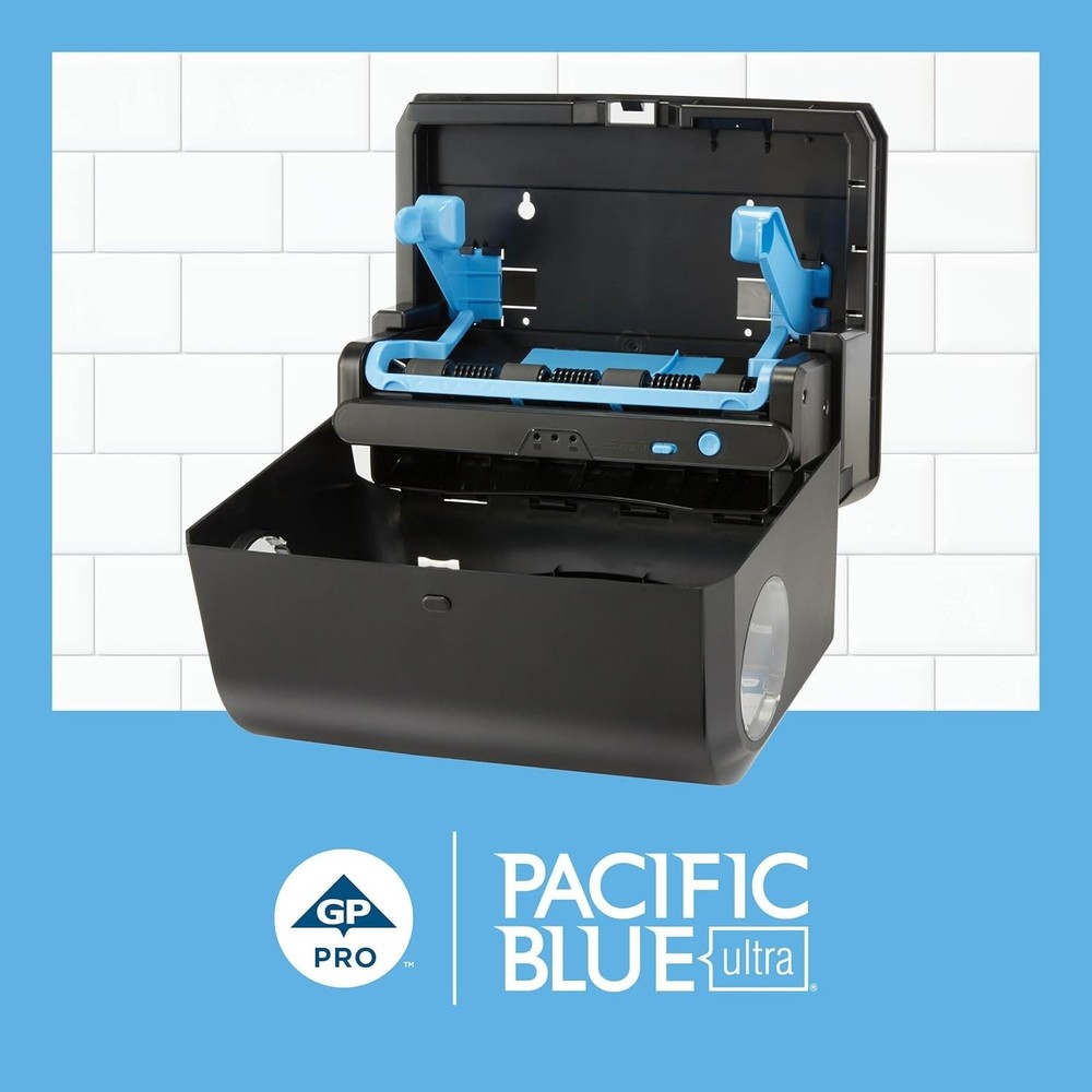 Pacific Blue Ultra 9" Mini Touchless Paper Towel Dispenser - Efficient & Compact