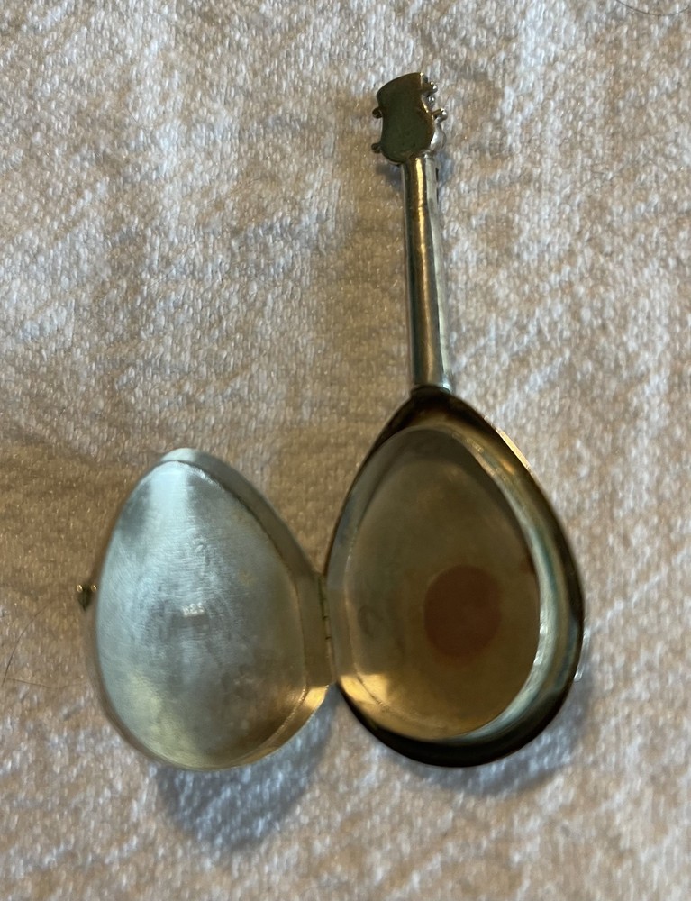 925 Silver Miniature Mandolin Box