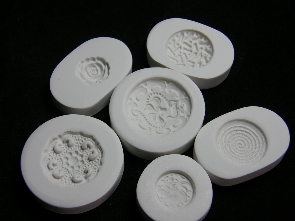 Polymer Clay Molds Assortment 6pc Set (#MD1831)