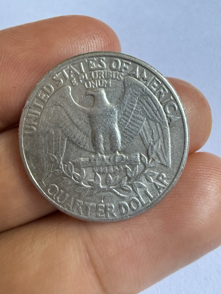 1982 D Washington Quarter, Filled In Mint Mark Error/Multiple error