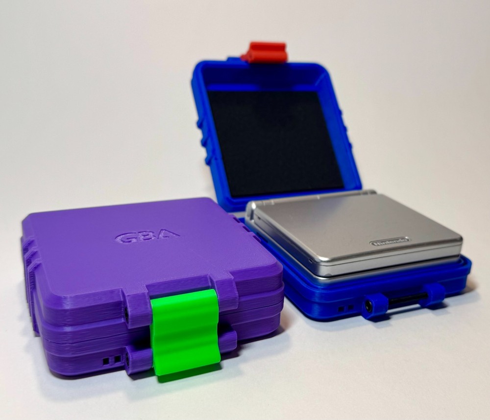 Custom Game Boy Advance SP Case: Protective Shell Travel GBA SP Console Storage