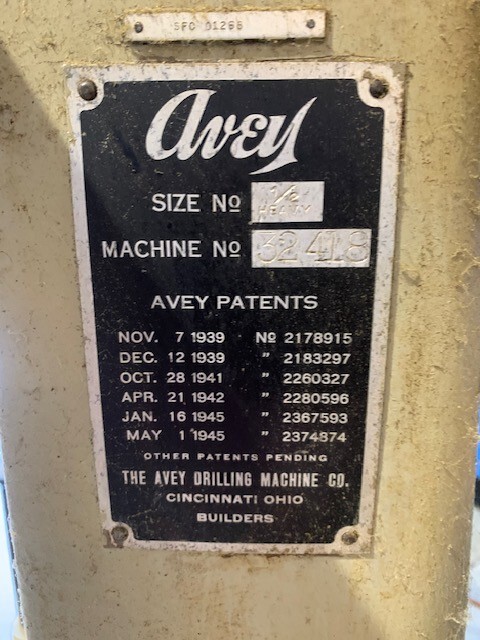 Avey 4 SPINDLE DRILL PRESS