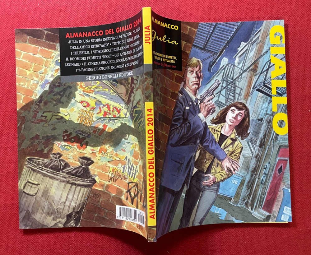 JULIA ALMANAC 2014 Sergio Bonelli Comic EQUAL