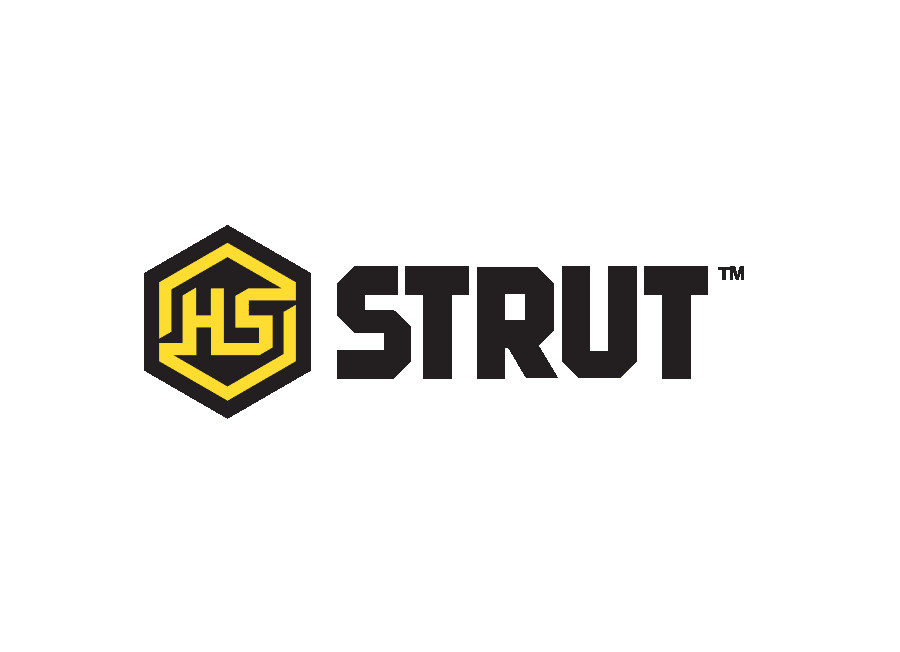 HS Strut Seat with Folding Legs & 2 " Nylon Webbed Seat | Durable Compact