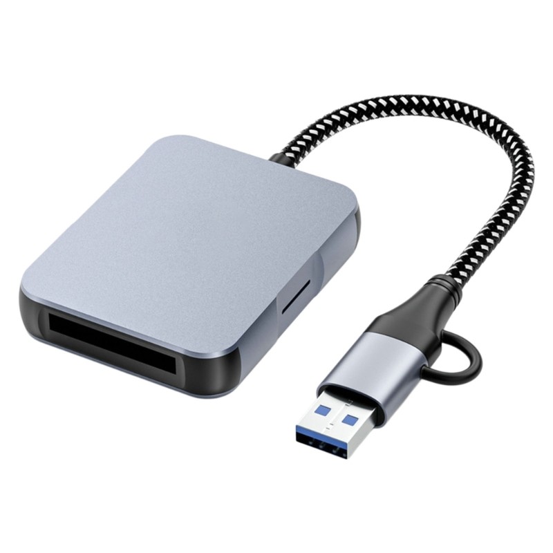 Universal CFE Type B TF Card Reader 10Gbps Quick Transfer For Multiple Devices