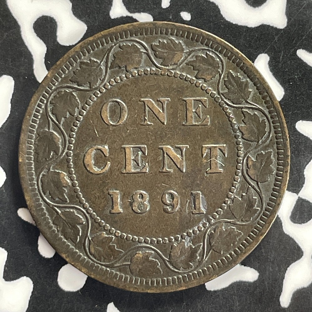 1891 Canada Large Cent Lot#C0187 Nice! Better Date