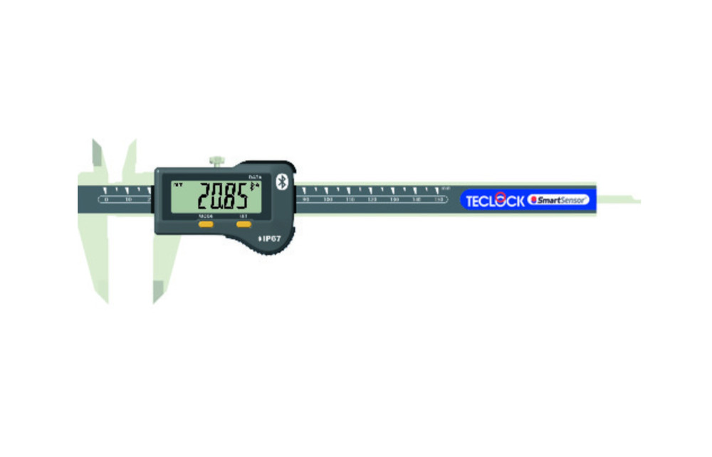 TECLOCK SSC-650 Bluetooth Digital Caliper 150mm IP67 Waterproof