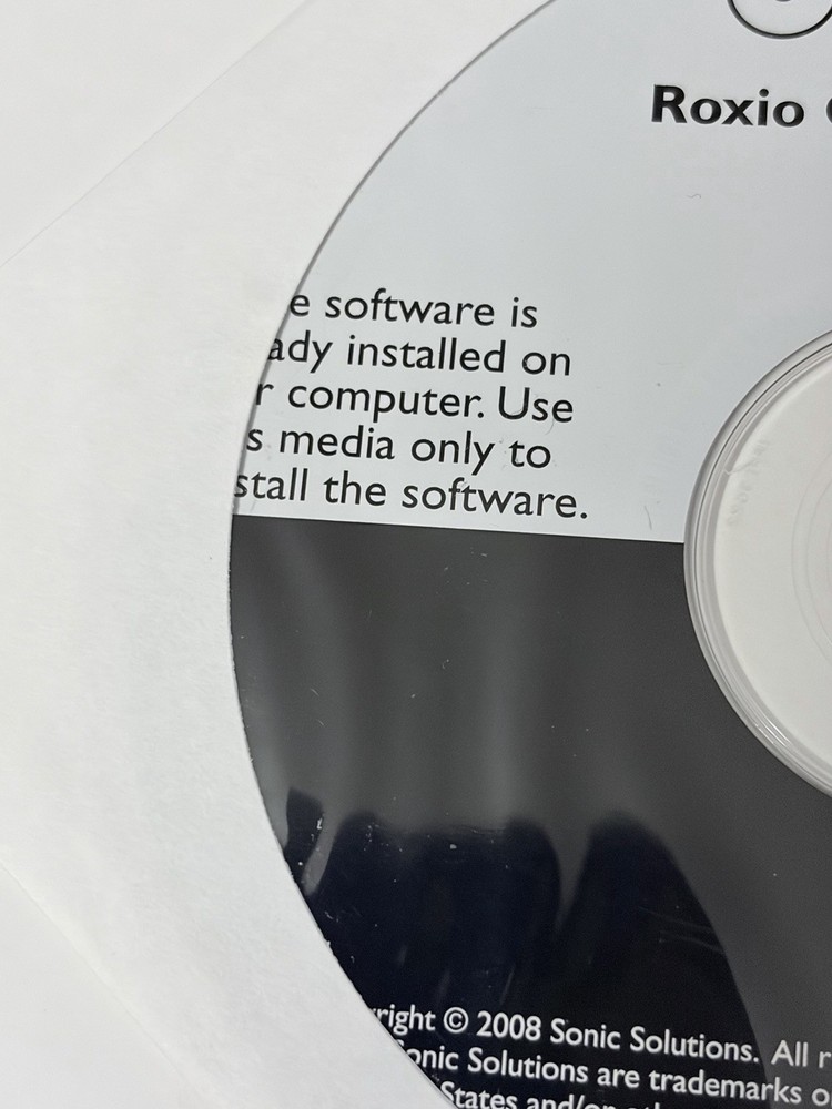 NEW Roxio Creator DE 10.2 Installation Software CD (2008) by:Sonic Solutions