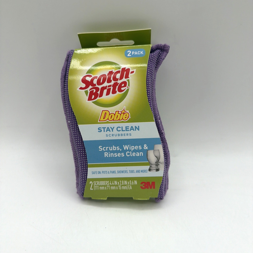 Dobie Stay Clean Scrubber 2 Scrubbers