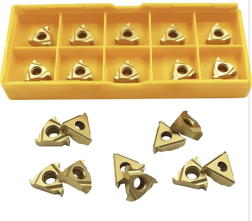 20pcs 11ER A60 CK735 carbide insert thread turning cutting tool FOR SER SNL tool