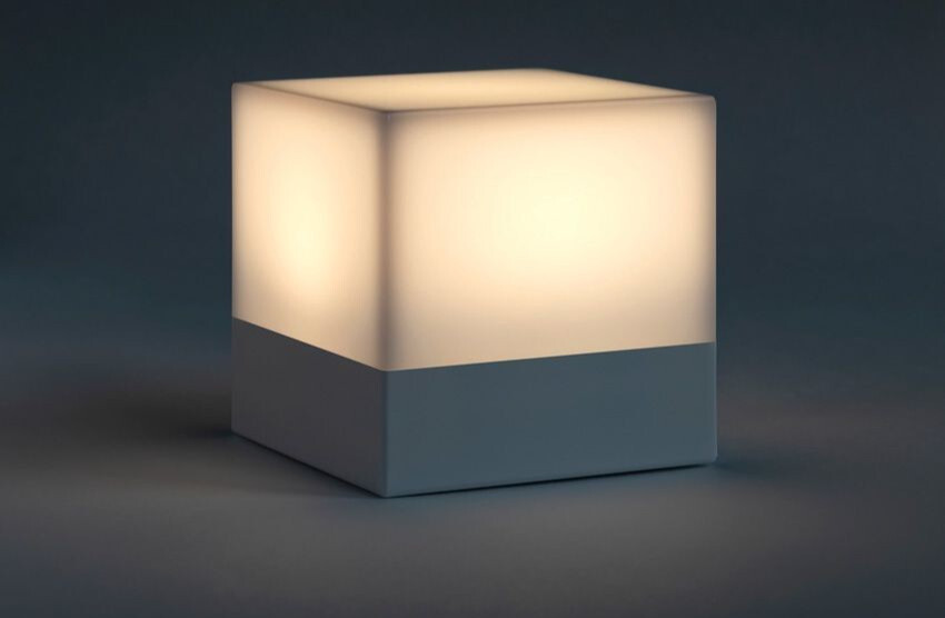 enevu  CUBE Personal LED Light White / Color Changing Emergency-Flash SOS Mode