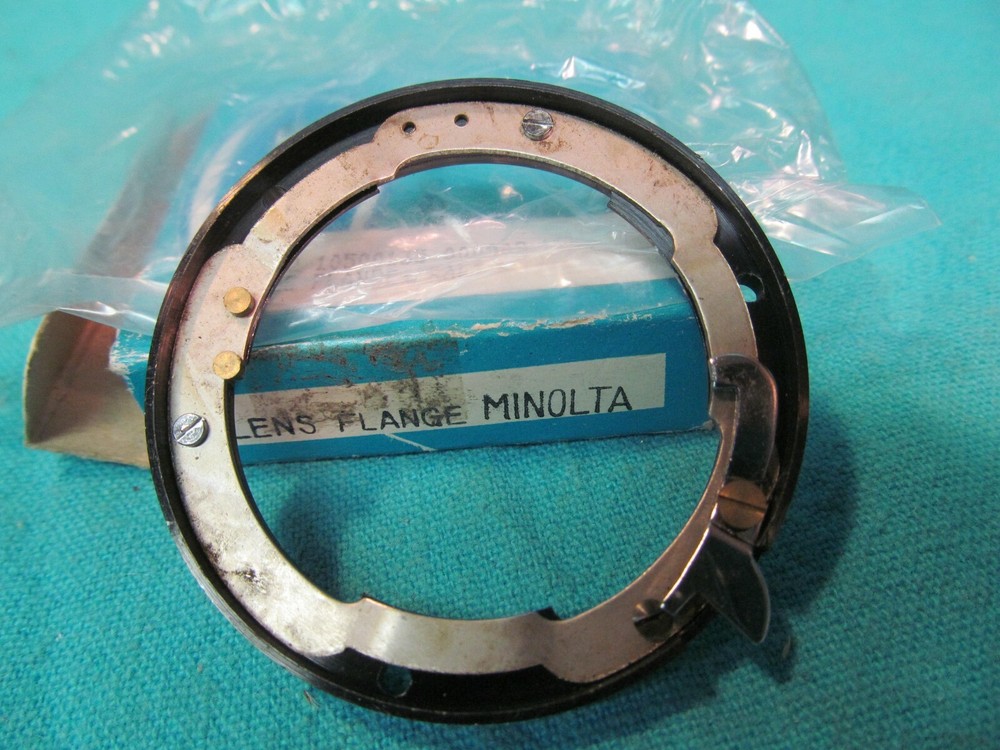NOS KALT MINOLTA LENS FLANGE