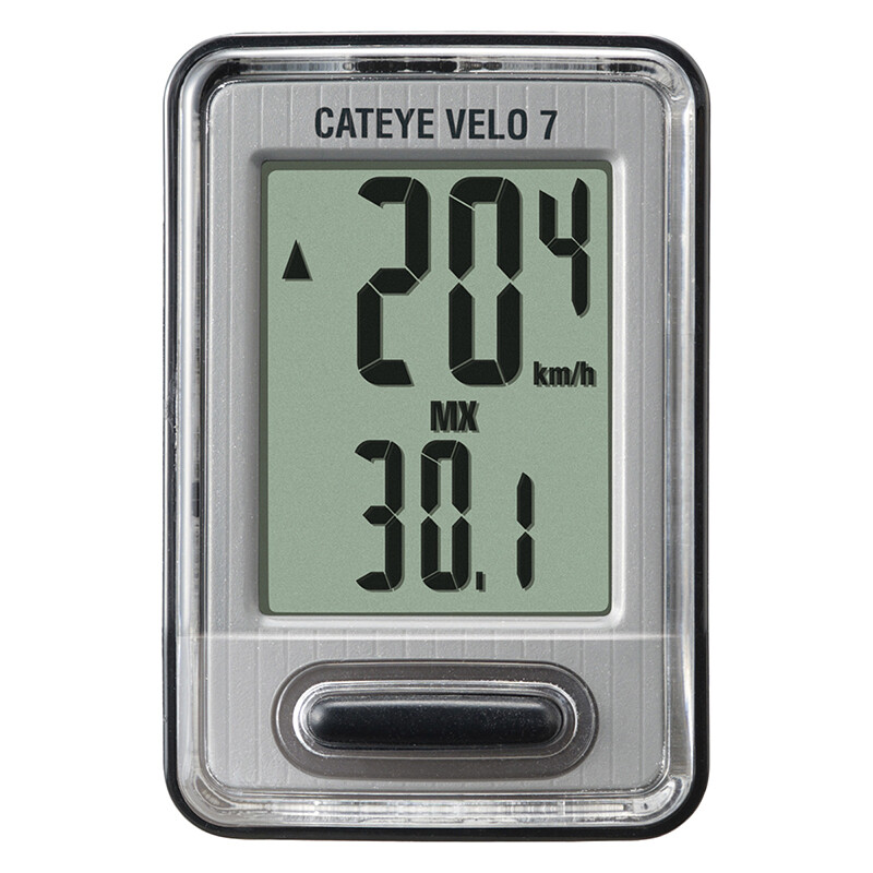 Bicycle Computer Cateye CC-VL520 Velo-7 Wired Black