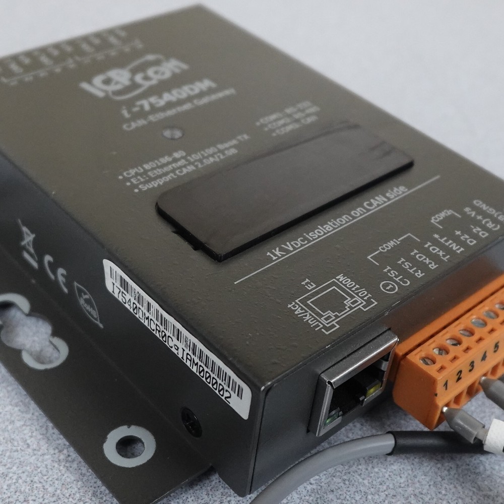 ICP CON i-7540DM CAN-Ethernet Gateway Untested