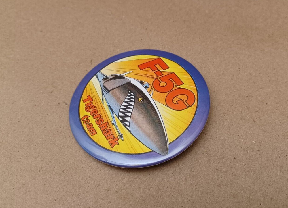 "F-5G Tigershark Team" Button