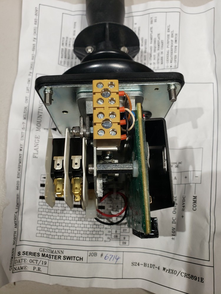 Gessmann Senett Joystick Single-axis Controller S24-B1DT-4