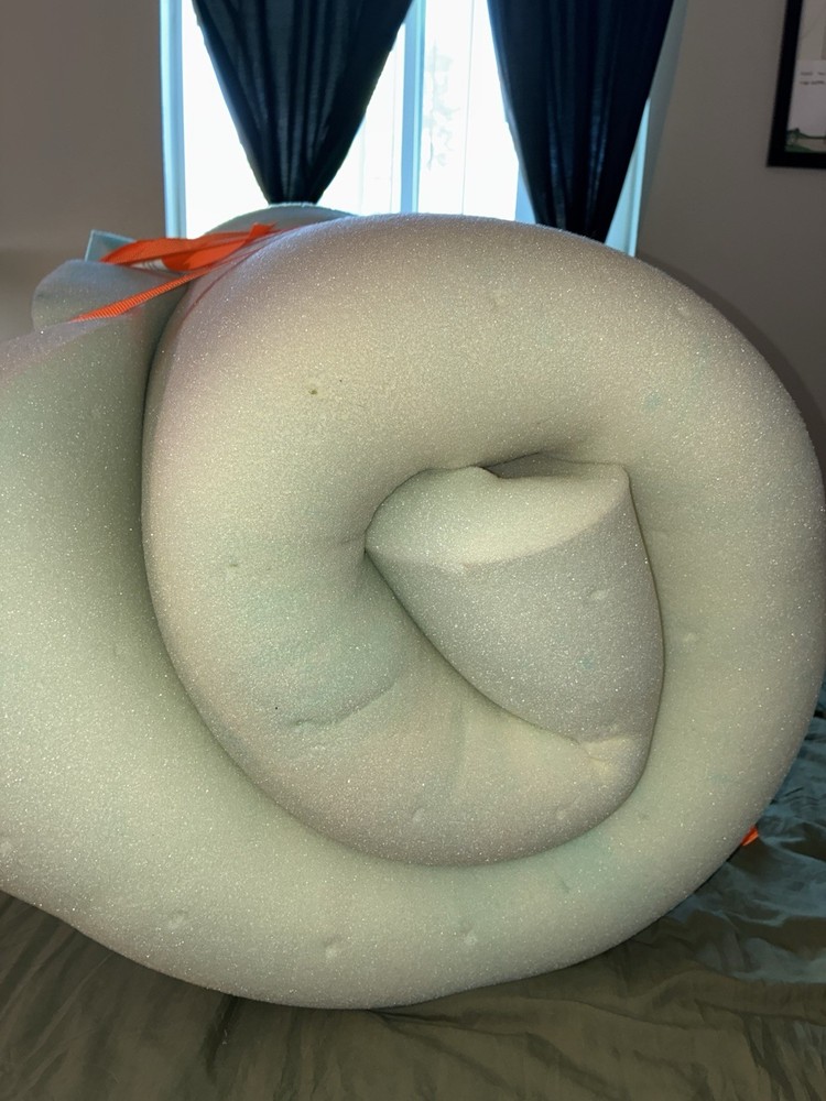 queen size memory foam mattress topper