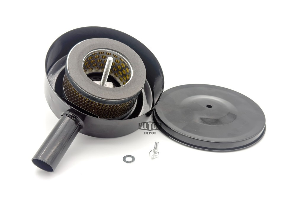 Metal 3/4" Air Compressor Pump Intake Filter Housing Assembly W/ Element