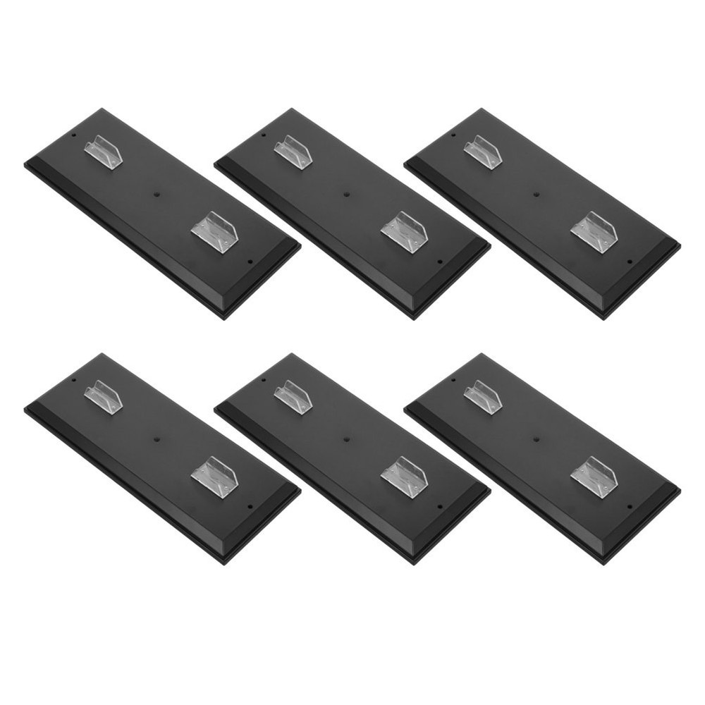 6 Pcs Mini Motorcycle Model Display Bracket Shelf Stand Miniature Base
