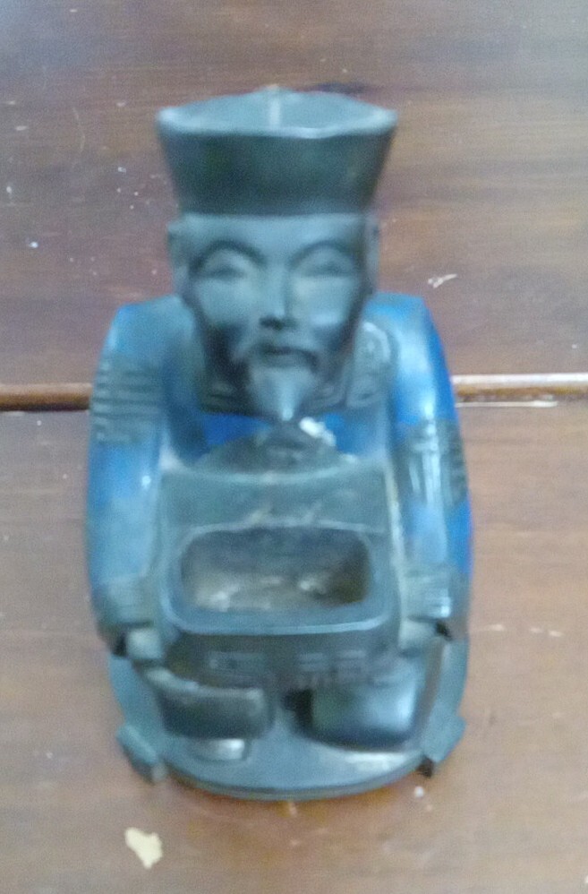 antique incense burner .