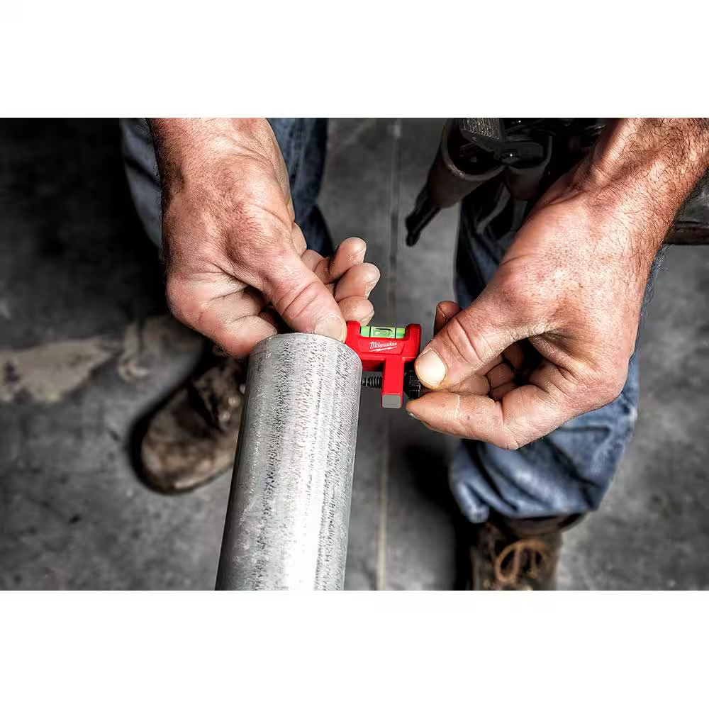 NEW 2-in Pipe Lock Level with Magnetic Base for Quick and Accurate Alignment