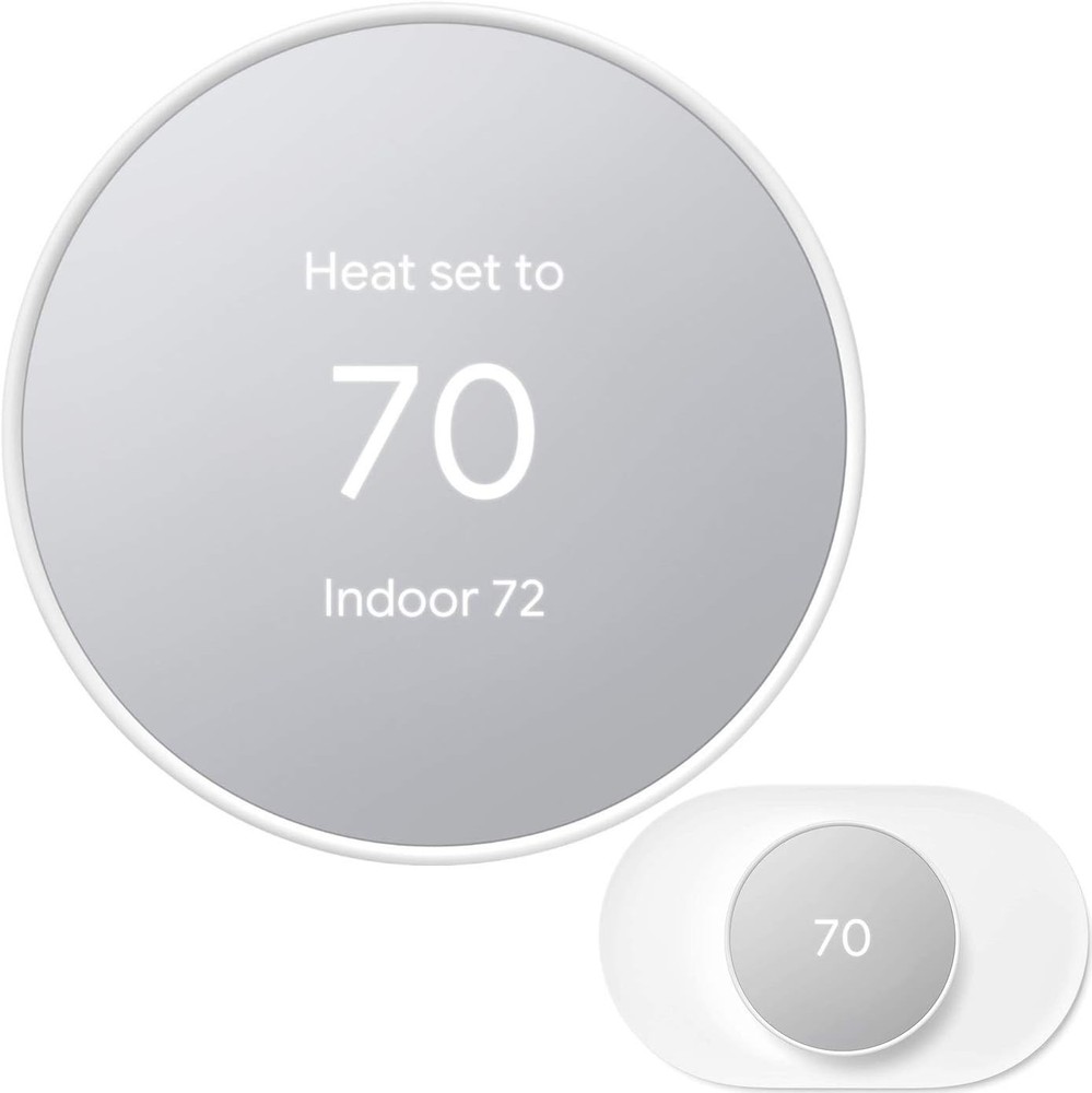 Google Nest Programmable Wifi Thermostat - Snow