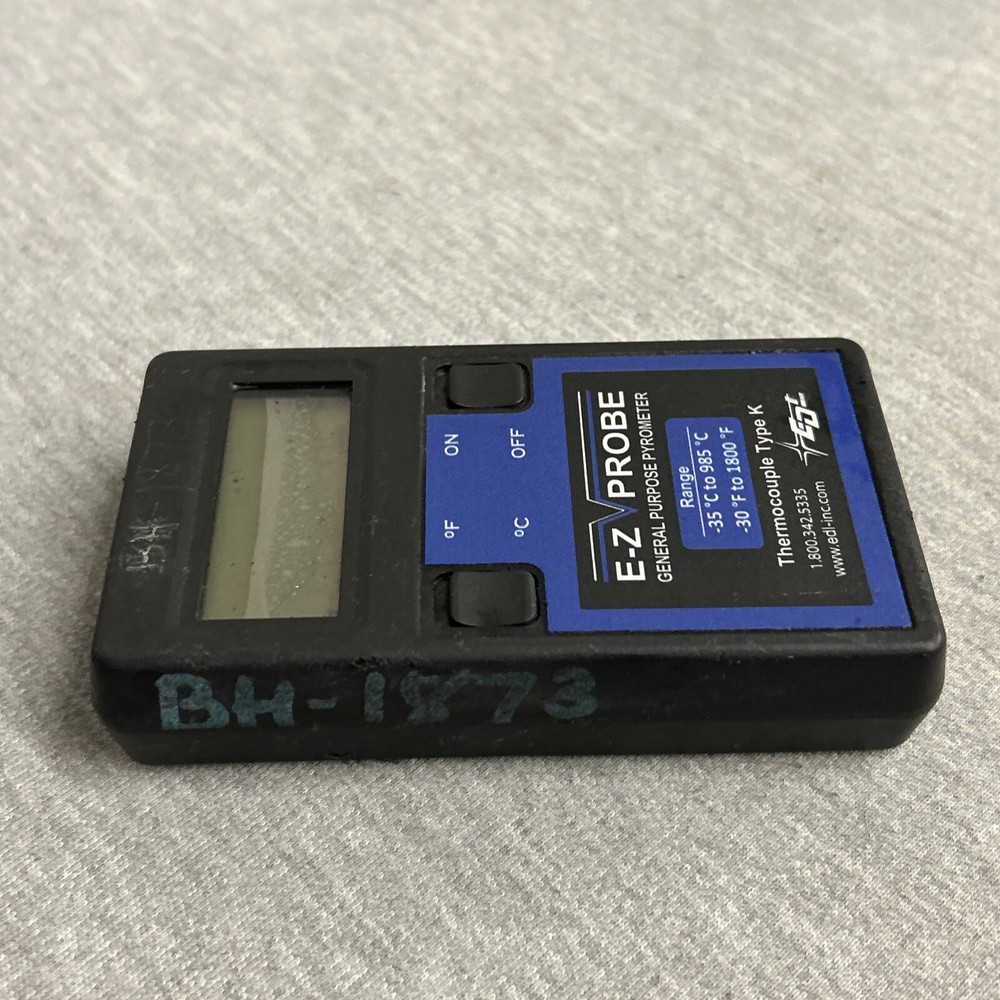 EDL E-Z Probe Digital Pyrometer Thermocouple Type K