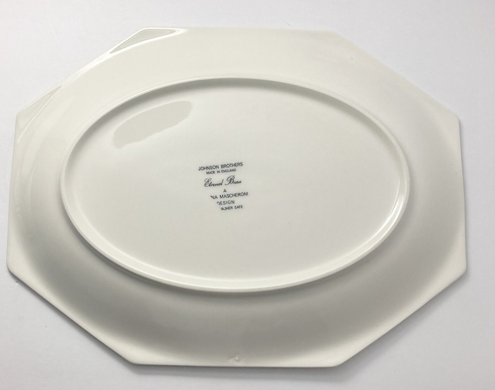 Johnson Brothers “Eternal Beau” 5-Piece Ceramic Dinnerware Serving & Hostess Set