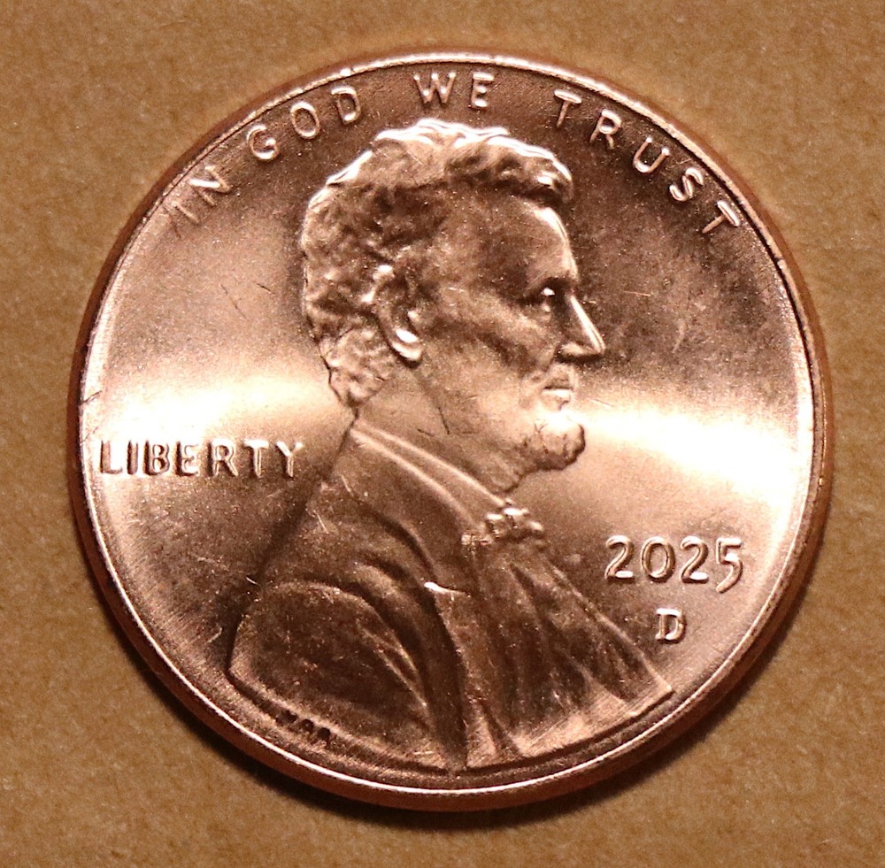 2025 D Lincoln Shield cents  BU