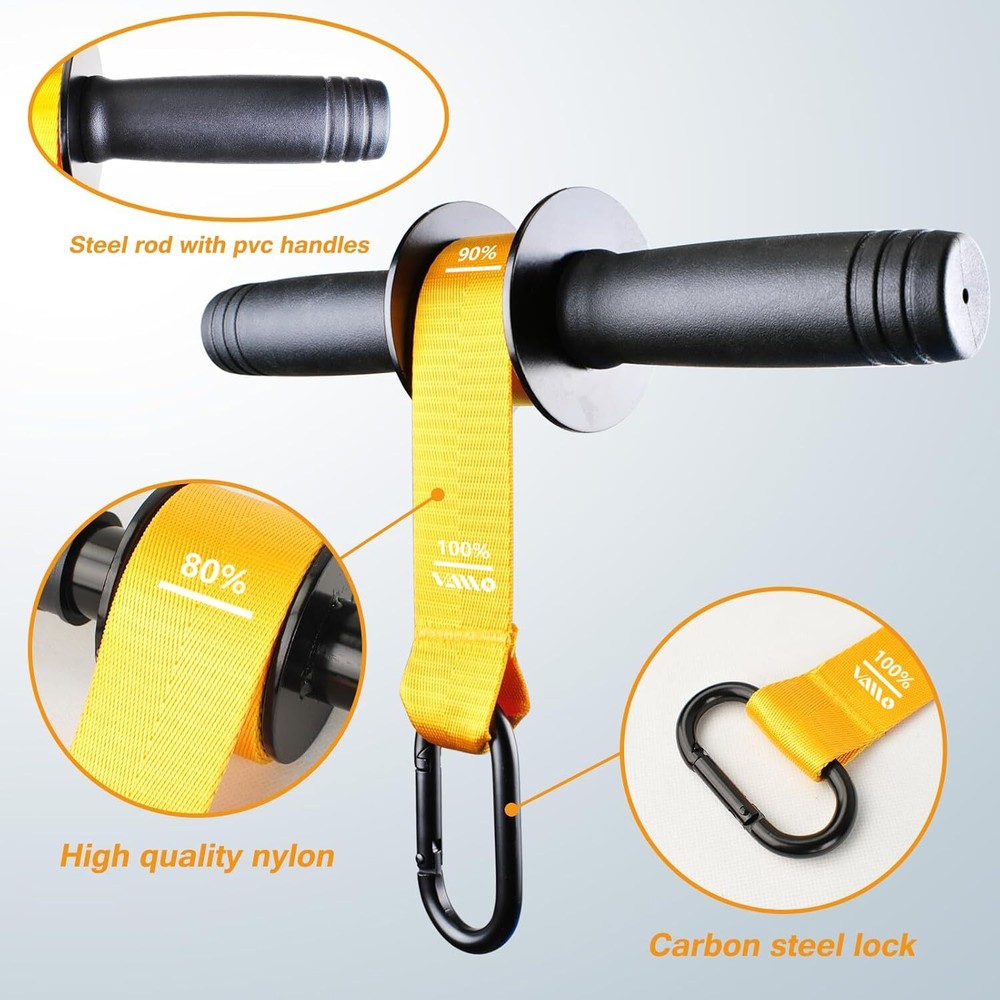Forearm stiffeners and wrist rollers with quick locking mechanism - Durable