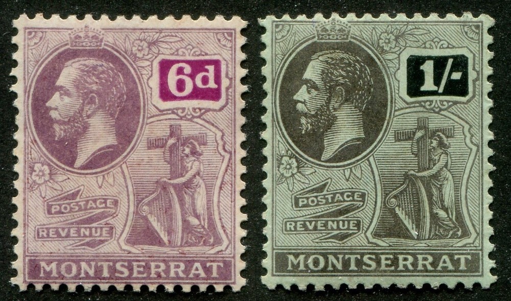 Montserrat #48, 49 Mint
