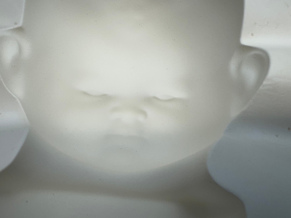 Bell Ceramic Casting Mold Doll Head & Hands Mold #2370