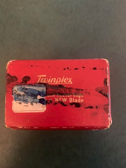 Twinplex Stropper Blade razor sharpener Box (box only)