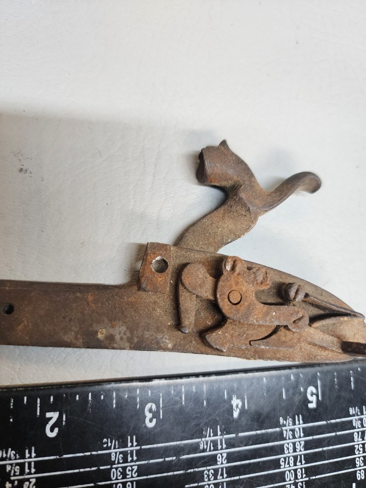 19th Percussion Lockplate Hammer Engraved Ornate a