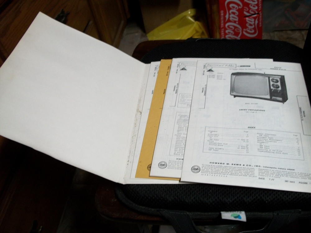 SAMS PHOTOFACT FOLDER SET NO. 1663