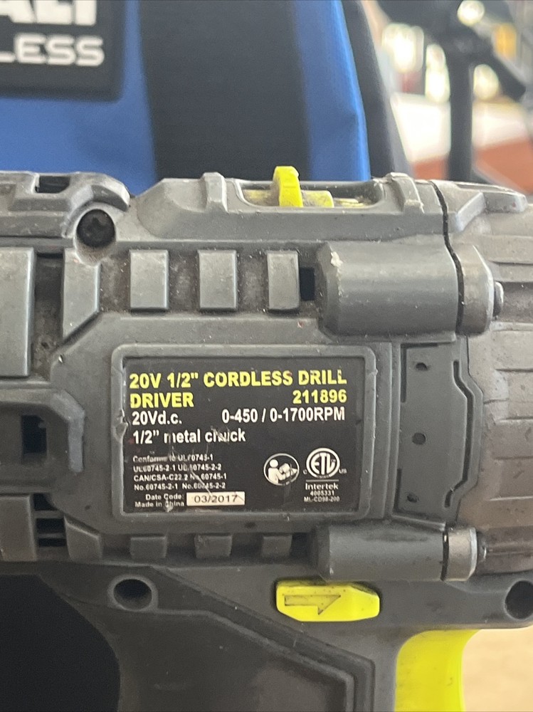 Master Mechanic 20V 3/8" Lithium-Ion