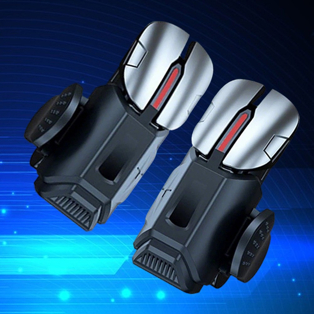 2PCSMobile Phone Game Controller Gamepad Joystick Fire Trigger Button For PUBGrp