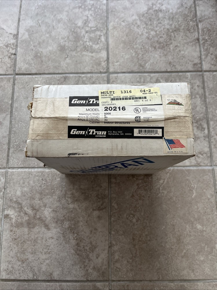 Arctic Cat Generator Transfer Switch (5000watt) #0638-284