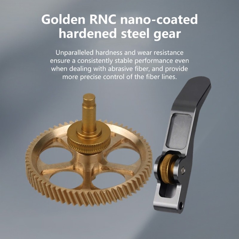 Optimized Metal Extruder Gear For Improved Printing On 3D Systems