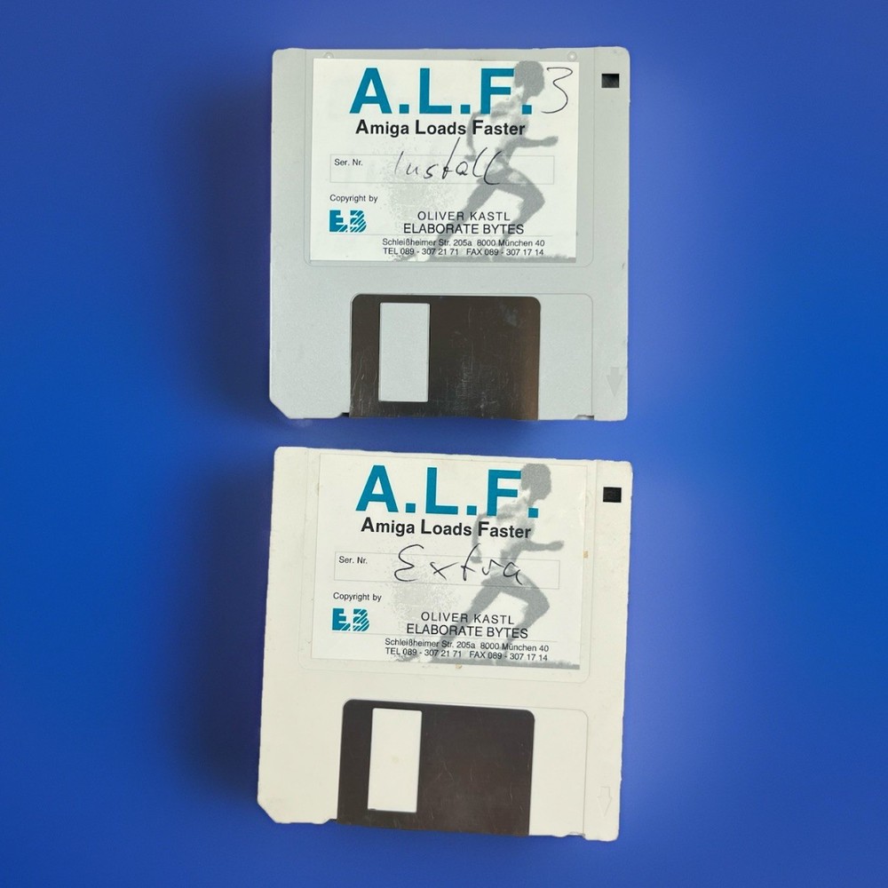 Elaborate Bytes A.L.F. “Amiga Loads Faster” Software