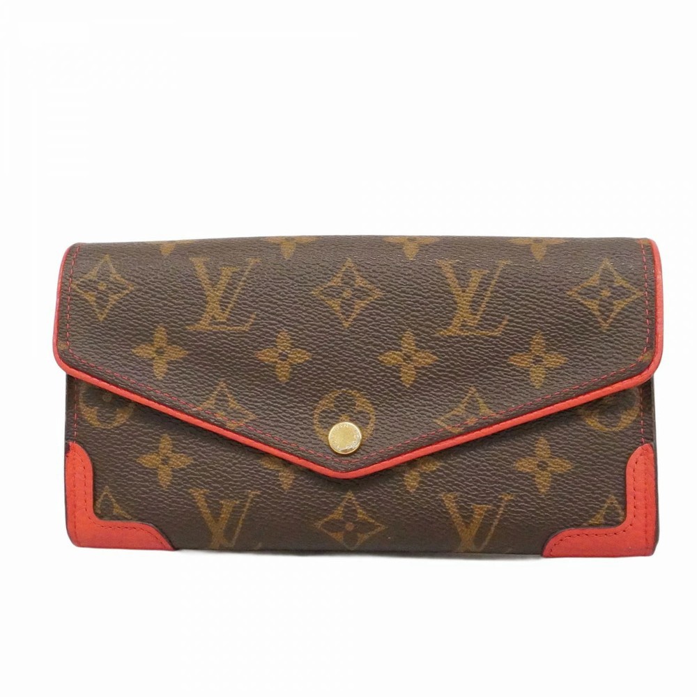 Louis Vuitton Monogram Long Wallet Leather