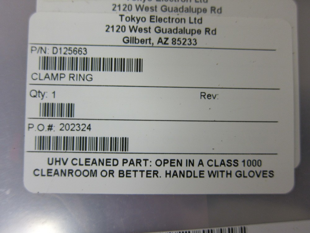 TEL D125663 Clamp Ring, 402741