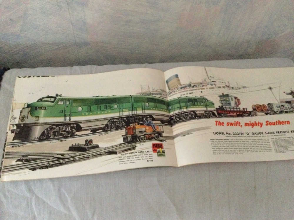 Lionel Trains Postwar Original 1954 Catalog