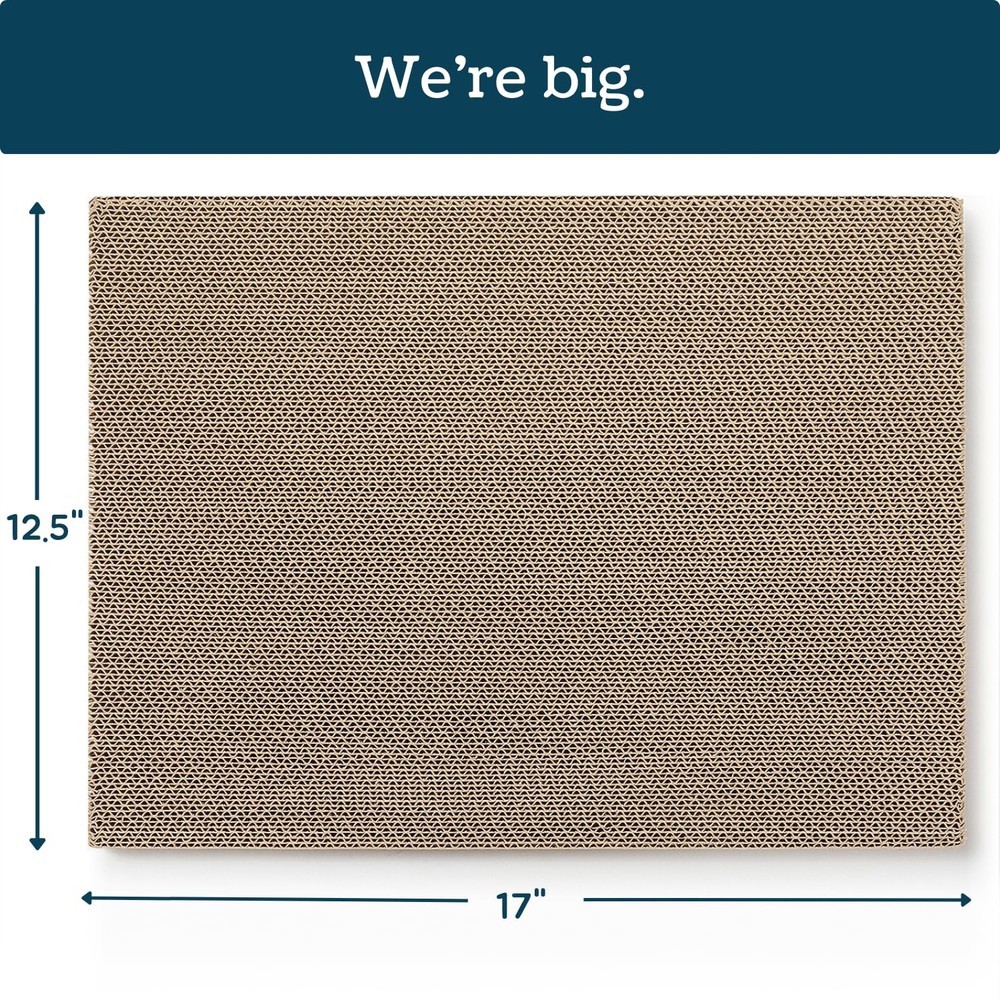 Cat Scratching Boards Refill Cat Scratch Pads 17" x 12.5" 2 Pack