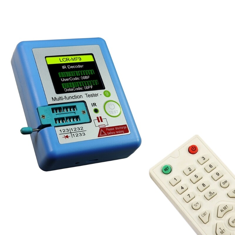 Quick Response Transistor performances Tester LCRMF9 Transistor Checker for lab
