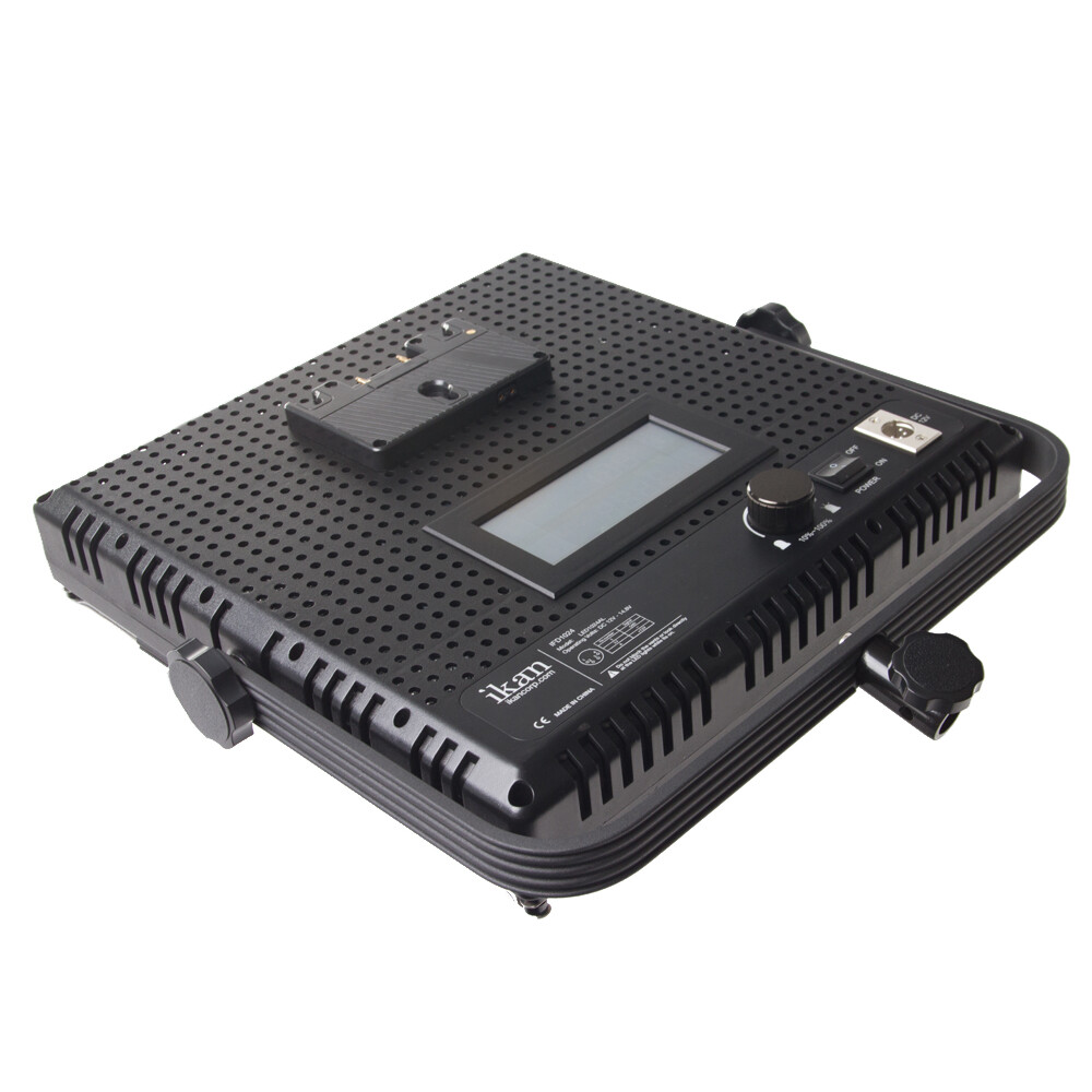 Ikan - Featherweight Daylight LED Studio Light w/ AB & V-Mount Plates