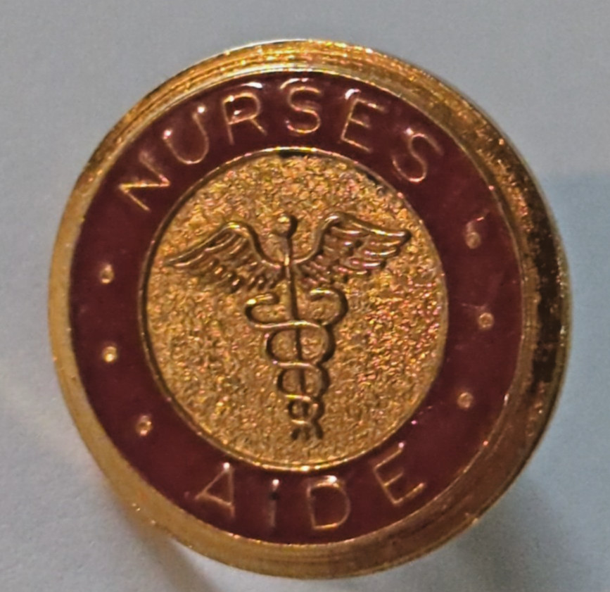Nurses Aide Caduceus - Metal Lapel / Hat Pin